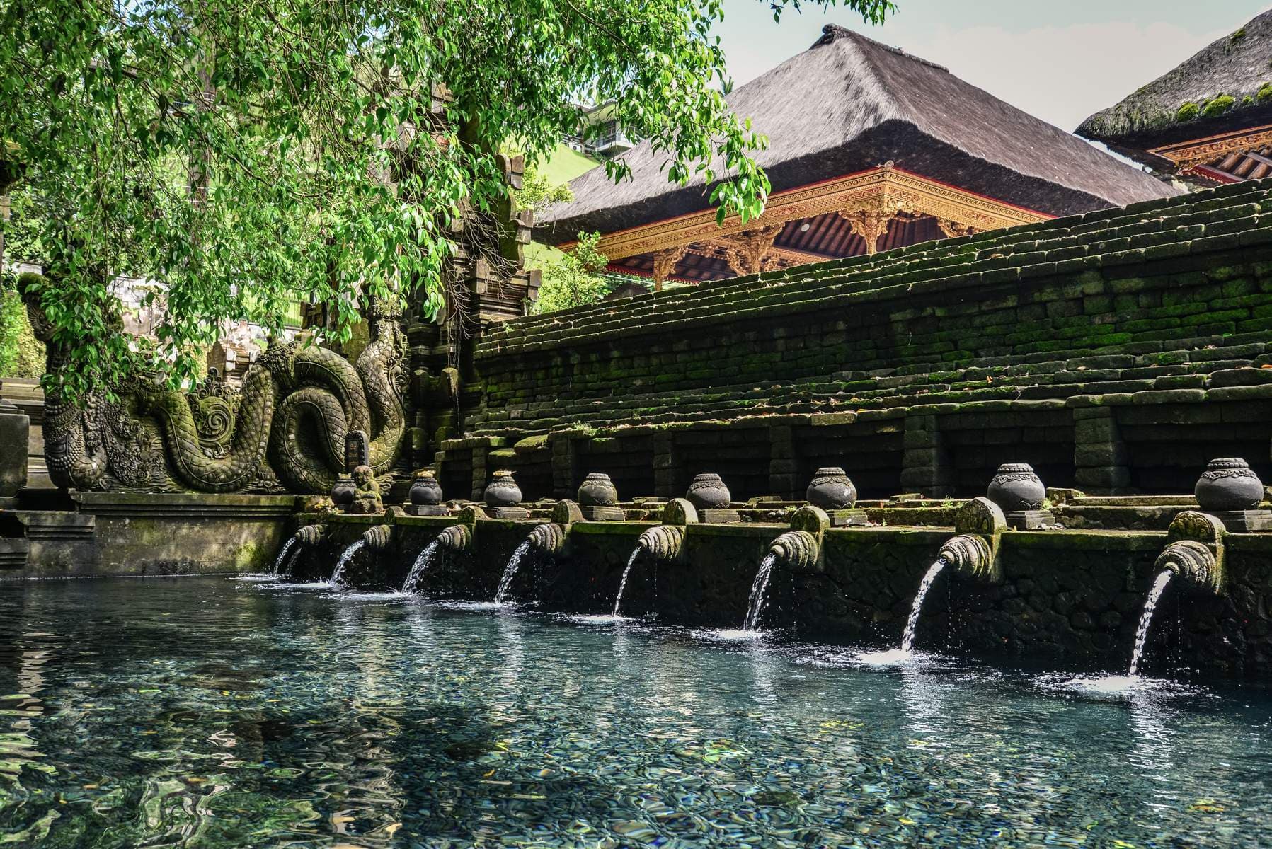 Indonesia - Bali (Tampaksiring Tour - Nusa Dua - Đền Tanah Lot - Bali Zoo)