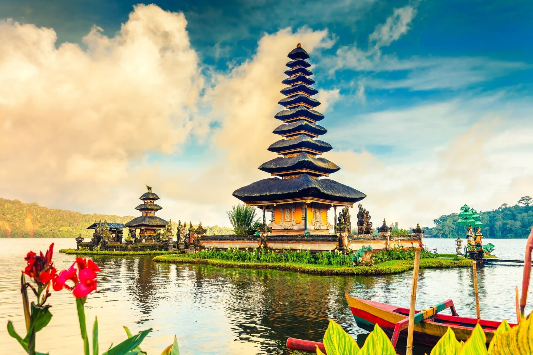 Indonesia - Bali (Tampaksiring Tour - Nusa Dua - Đền Tanah Lot - Bali Zoo)