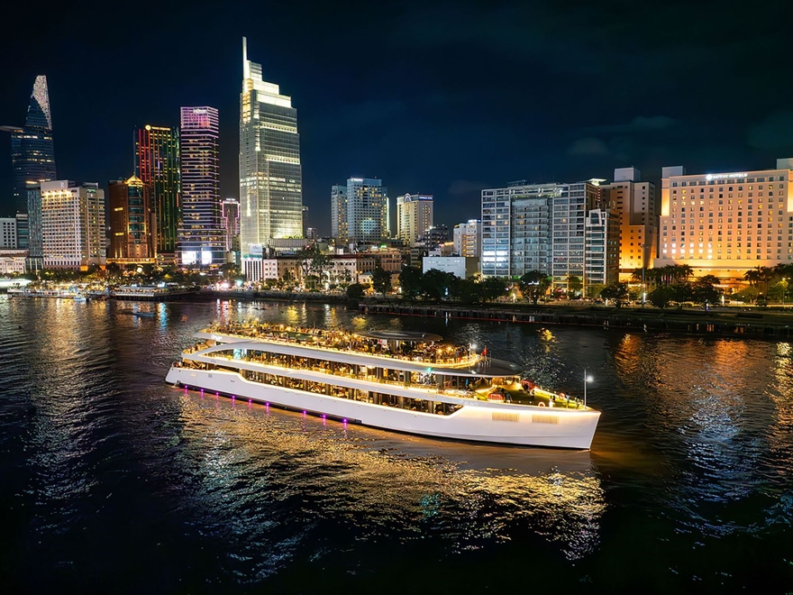 Buffet Ăn Tối Trên Du Thuyền Sang Trọng Elite Of Saigon 