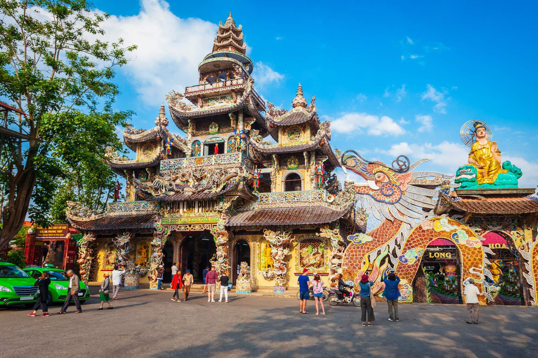 Chùa Linh Ẩn – Delight Park - Mongo Land - Langfarm Center - Nova Dream Royal Garden - Thị Trấn Iyashi - Thác Bobla