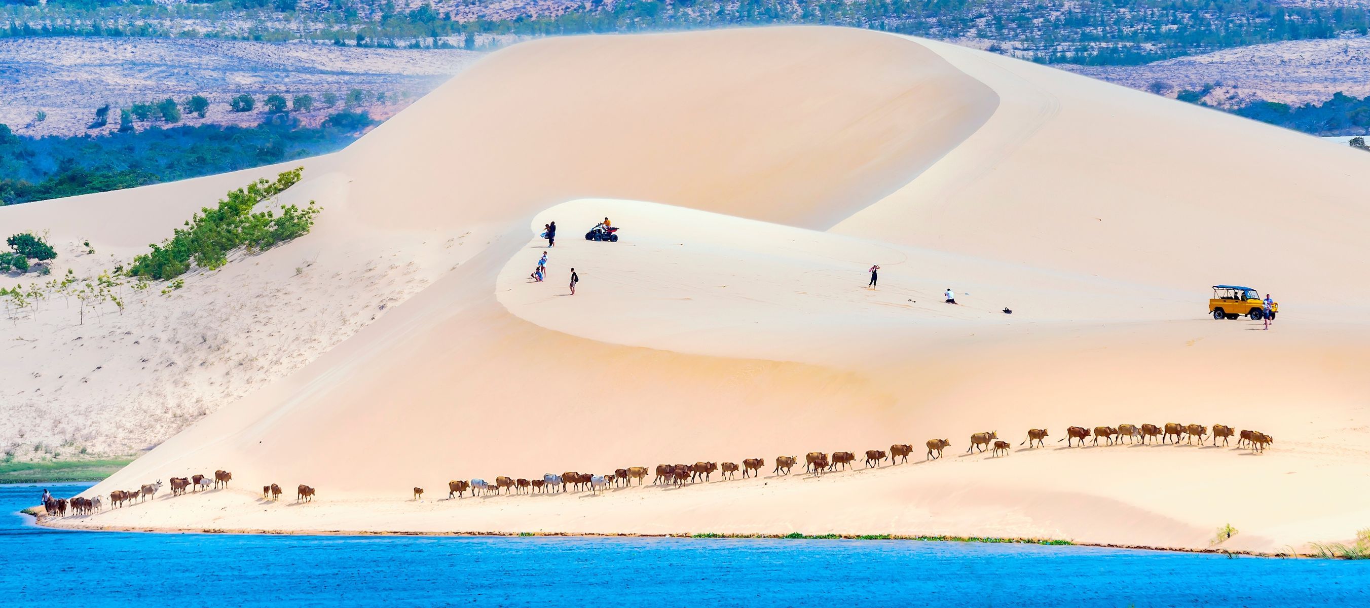 Phan Thiết - Queen Farm - Trường Dục Thanh – Dinh Vạn Thuỷ Tú Bùn Khoáng Mũi Né - Bàu Trắng - The Silk Road Mũi - Né Làng Chài Xưa