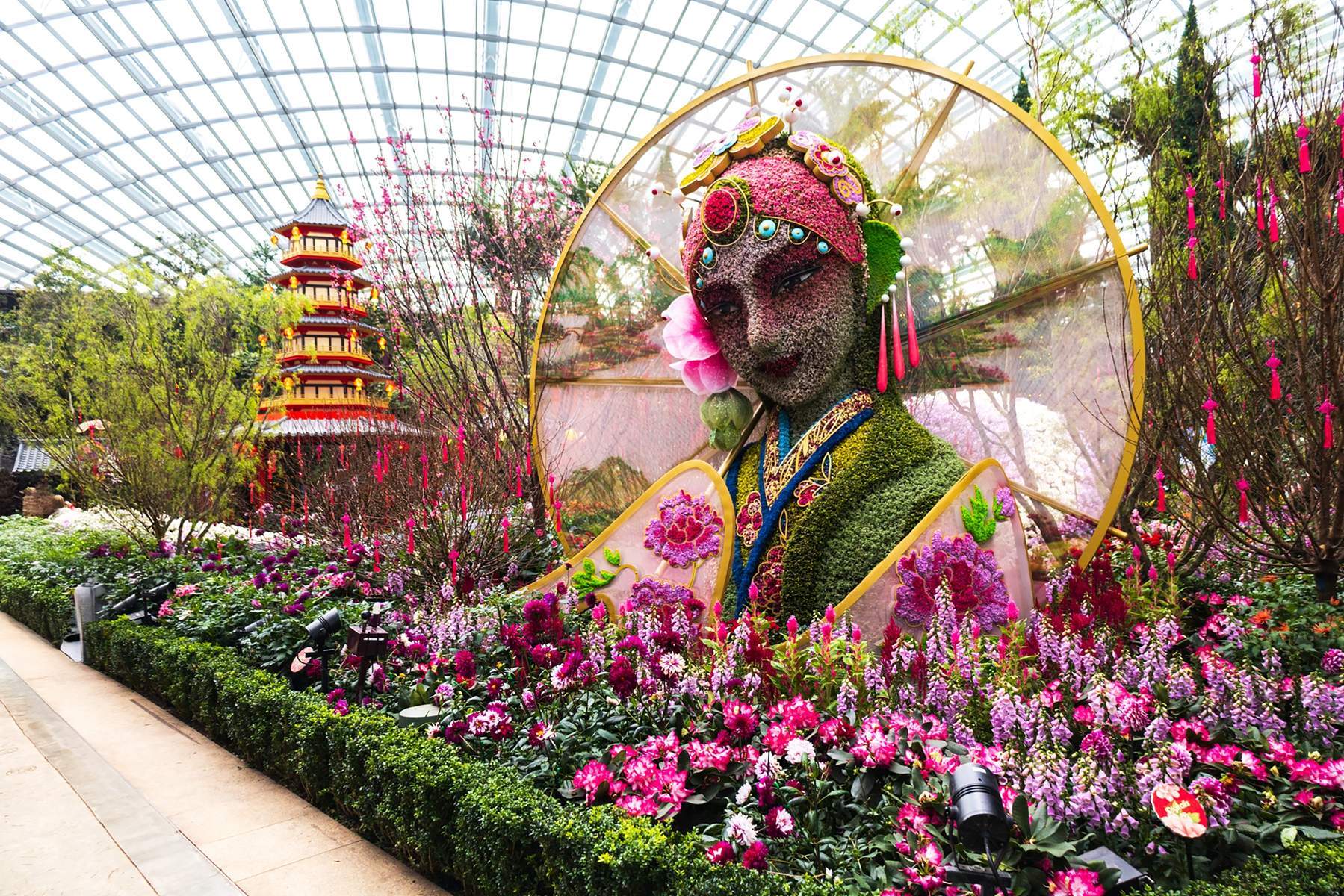 Singapore - Malaysia (Gardens By The Bay - Flower Dome - Cloud Forest - Singapore Oceanarium - Wings Of Time - Malacca - Động Batu - Kualalumpur City)