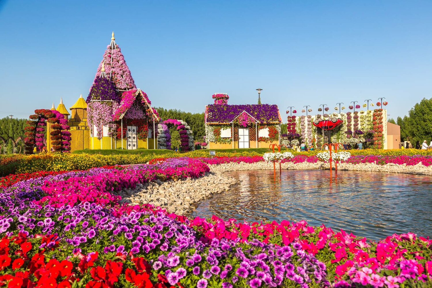 Dubai - Abu Dhabi (Tòa Tháp Burj Khalifa - Vườn Hoa Miracle - Sa Mạc Safari - Dinh Tổng Thống Qasr Al Watan)