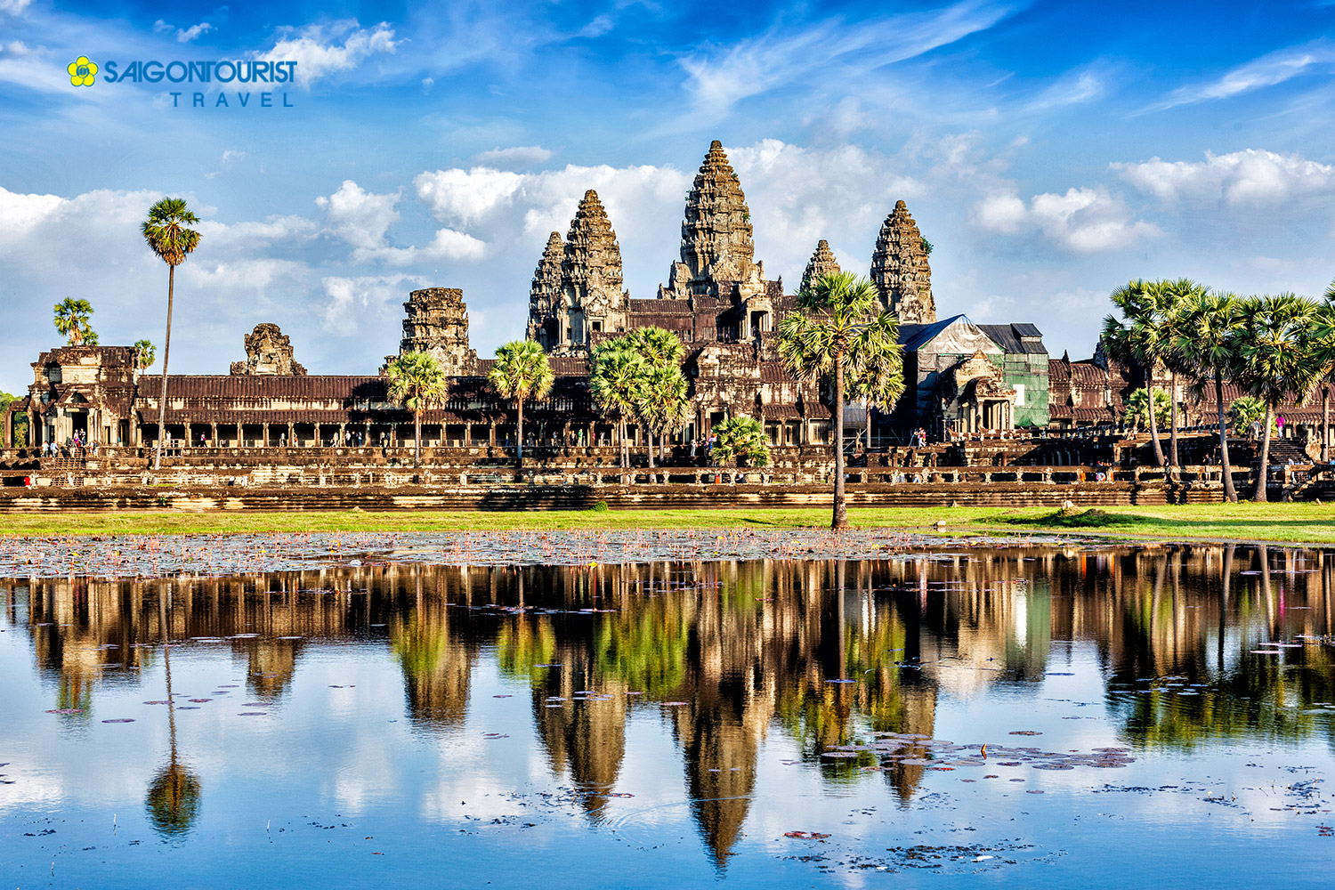 Du lịch Campuchia [Siem Reap - Phnom Penh] khách sạn 4 sao
