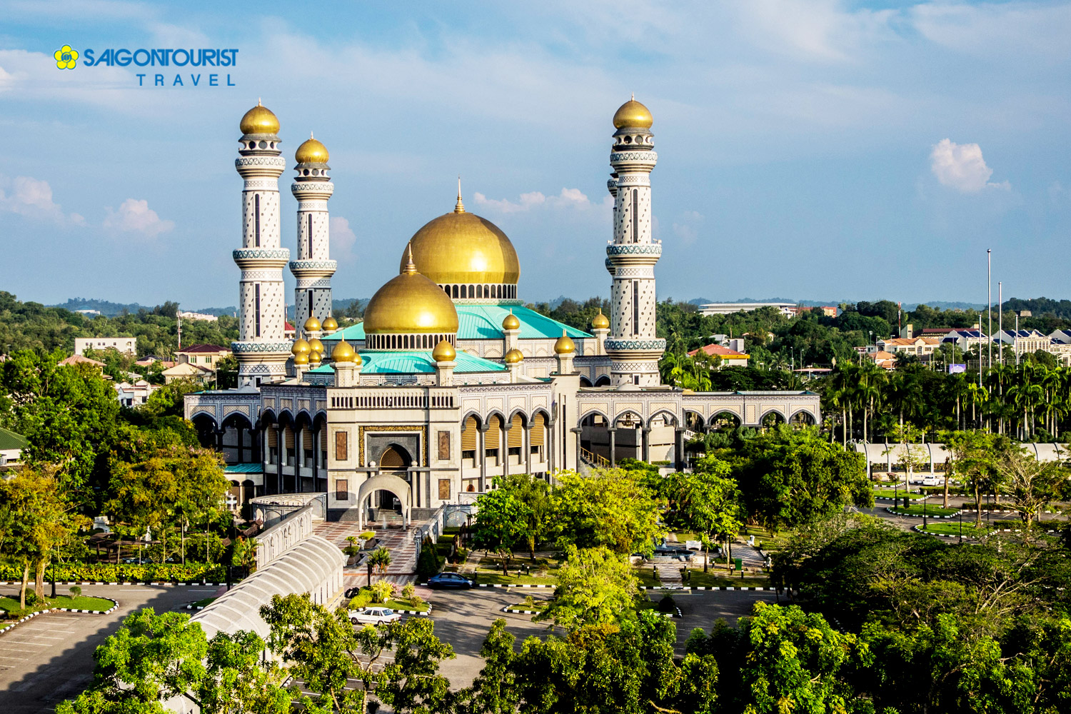 Du lịch Brunei [VƯỜN QUỐC GIA ULU TEMBURONG - KAMPUNG AYER WATER VIILAGE - JAME ASR HASSANIL BOLKIAH - BẢO TÀNG HOÀNG GIA REGALIA]